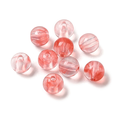 Transparent Acrylic Beads OACR-A021-10-1