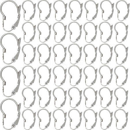 304 Stainless Steel Leverback Earring Findings STAS-SP0001-03A-1