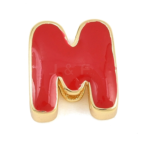 Brass Enamel Beads KK-CBA3FD6-08M-G-1