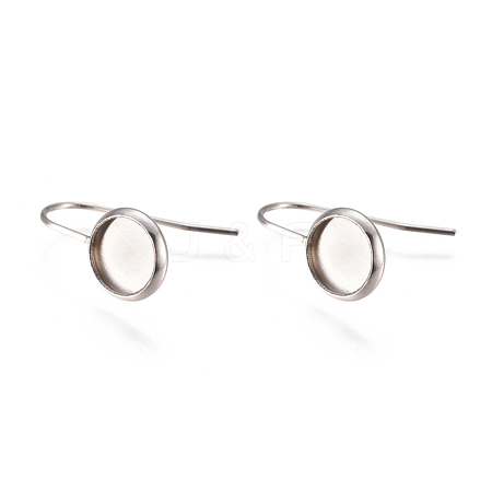 Non-Tarnish 304 Stainless Steel Earring Hooks STAS-F227-22A-P-1