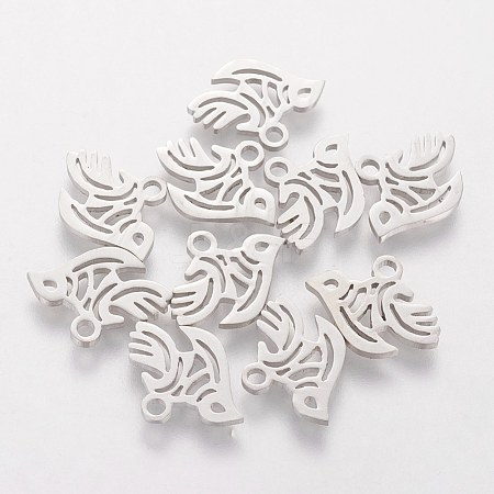 201 Stainless Steel Charms STAS-Q201-T482-1