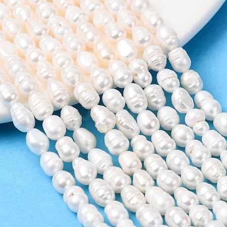 Natural Cultured Freshwater Pearl Beads Strands PEAR-F020-02A-1
