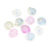 Ocean Theme Electroplate Transparent Glass Beads GL-CBA9C2A-01B-1