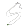 Brass Pendant Necklaces LS-NJEW-P303-01-2