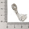 Rack Plating Alloy Enamel European Dangle Charms PALLOY-A009-15P-01-3