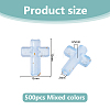 500Pcs Plastic Beads KY-DC0001-52-2