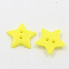 Acrylic Sewing Buttons BUTT-E070-A-10-2