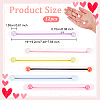 Rubber Elastic Hair Ties OHAR-OC0001-02-2