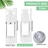 Plastic Empty Refillable Airless Pump Bottle AJEW-WH0258-868A-2