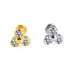 316L Surgical Stainless Steel & G23 Titanium Crystal Rhinestone Labrets for Women Men WG3A239-79-1