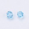 Imitation Austrian Crystal Beads SWAR-F022-3x3mm-202-2