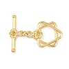 Brass Toggle Clasps KK-G548-42G-01-1