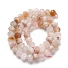 Natural Cherry Blossom Agate Beads Strands G-K380-A43-03-3