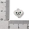Brass Micro Pave Cubic Zirconia Pendants KK-L258-11P-02-3