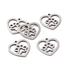 Non-Tarnish 201 Stainless Steel Pendants STAS-T046-JN253-1-1