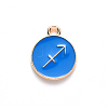 Alloy Enamel Pendants LS-ENAM-S124-01A-02F-2