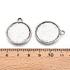 Tibetan Style Alloy Pendant Cabochon Settings LS-PALLOY-N178-13AS-F-3