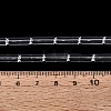 Transparent Glass Beads Strands X-GLAA-N070-01A-A01-4