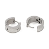 Non-Tarnish Round 304 Stainless Steel Hoop Earrings EJEW-M001-04P-2