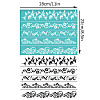 Self-Adhesive Silk Screen Printing Stencil DIY-WH0338-363-2