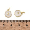 Brass Enamel Pendants KK-CBA5585-08G-03-3