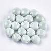 Handmade Porcelain Beads X-PORC-S498-16B-01-1