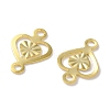 Brass Filigree Connector Charms KK-F880-02G-01-2