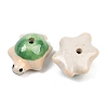 Handmade Bright Glazed Porcelain Beads PORC-CJC0009-03E-2