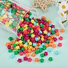 1500Pcs 6 Colors Opaque Acrylic Beads MACR-SZ0001-90B-3