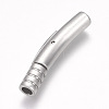 304 Stainless Steel Bayonet Clasps STAS-O114-051A-MP-3