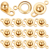 20Pcs 201 Stainless Steel Snap Clasps STAS-BBC0005-88A-1