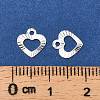 Brass Charms KK-F907-03B-S-4