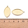 304 Stainless Steel Pendant Cabochon Component STAS-Q113-18C-G-3