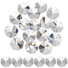 16Pcs Octagon Sew on Glass Rhinestone GLAA-SP0001-83B-02-1