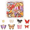 80Pcs 8 Styles Alloy Enamel Pendants ENAM-FS0003-62-1