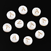 Natural Freshwater Shell Beads SHEL-N036-01A-1