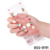 Nail Art Full Cover Nail Stickers MRMJ-YWC0001-BSS-0191-1