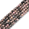 Natural Rhodonite Beads Strands G-S369-010A-A-1