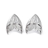 304 Stainless Steel Stud Earrings EJEW-H115-27P-1