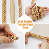 12.5M Polyester Twist Lip Cord Trim OCOR-WH0105-005D-4