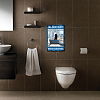 Rectangle Metal Iron Sign Poster AJEW-WH0157-311-6