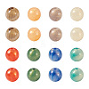 160Pcs 8 Colors Opaque Acrylic Beads SACR-PJ0001-03-2