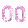 Transparent Acrylic Linking Rings OACR-N009-013A-01-2