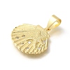 Rack Plating Brass with Cubic Zirconia Pendants KK-Z086-50G-2