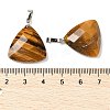 Natural Gemstone Pendants G-L614-D04-P-4