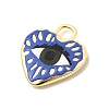 Printed Brass Pendants KK-K274-08G-14-2