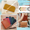 24Pcs 6 Styles Zinc Alloy Purse Decorative Edge Hardware PURS-PH0001-42-5