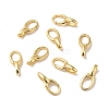 Brass Spring Gate Rings KK-J301-04G-2