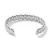 304 Stainless Steel Cuff Bangles for Women BJEW-Z078-13P-3