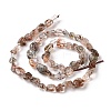 Natural Rutilated Quartz Beads Strands G-A208-05-3